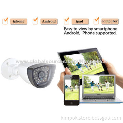 1.3MP 20M IR Waterproof Outdoor Megapixel IP Bullet Camera with Dual H.264 StreamNew